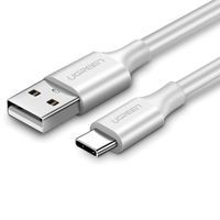 Ugreen kabel USB - USB Typ C 1m 3A biały 60121