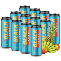 Black Energy No limits Napój o smaku owoców tropicalnych 500 ml x 12 sztuk