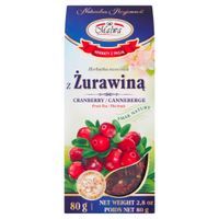 Malwa Herbatka owocowa z żurawiną 80 g