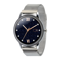 Damski Zegarek Smartwatch Bransoleta Aplikacje Kroki WCF18 Watchmark