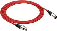 Kabel mikrofonowy XLR XLR 1,5 m czerwony