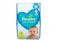 Pieluchy Pampers Active Baby 2 - 4-8kg 66szt