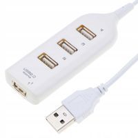 ROZDZIELACZ HUB USB 4 PORTÓW ROZGAŁĘŹNIK USB 2.0