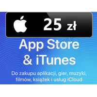 Apple Store iTunes 25 zł - AppStore