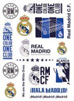Tatuaże wodne RM-111 Real Madrid