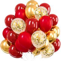 Zestaw Balony 30szt konfetti urodziny ŚLUB WESELE  F140_D