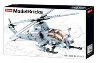 KLOCKI SLUBAN MB Helikopter szturmowy AH-1Z Viper 482 kompatybilne z LEGO