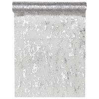 Bieżnik "Błyszczący, srebrny", SANTEX, 500 x 28 cm