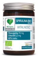 Spirulina bio 100 tabletek (500 mg) - be organic