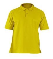 Leber hollman żółta yellow koszulka robocza polo_S