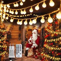 Łańcuch Świetlny Z 100 Diodami Led Kuleczki 10M