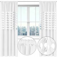 Zasłona nowoczesna GLAMUR dziury 145x250 KOLORY bi
