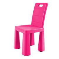 krzesełko dla dziecka plastikowe różowe
