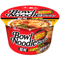 Zupa instant Bowl Noodle o smaku kimchi, średnio ostra 100g - Nongshim