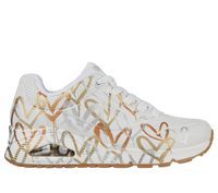 Skechers damskie buty sportowe UNO METALLIC LOVE 155523/WTGD 39,5