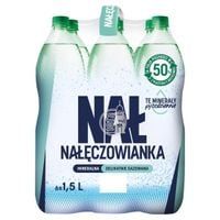 Nałęczowianka Naturalna woda mineralna delikatnie gazowana 1,5l x 6szt