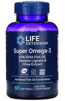 Super Omega-3 EPA/DHA z Lignanami Sezamowymi i Ekstraktem z Oliwek (60 kaps.)