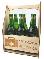 NOSIDEŁKO SKRZYNKA na PIWO Prezent Grawer Urodziny