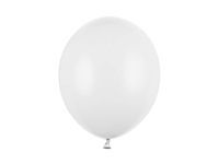 Balony Strong 30cm Pastel Pure biały 100szt