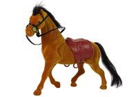 Figurka Aksamitny Koń Brązowy Farma