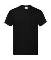 Koszulka robocza t-shirt BHP bluzka z krótkim rękawem uniwersalna czarna Fruit of the Loom Original T L