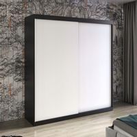 SZAFA 200 CM BEZ LUSTRA GARDEROBA SZAFY BEZ LUSTER 200 X 215 X 58
