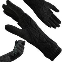 Rękawiczki Dotykowe R6413 - Czarne