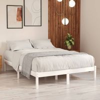 Lumarko Rama łóżka, biała, drewno sosnowe, 180x200 cm!