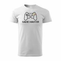 Koszulka z padem dla gracza gamer gamingowa pad ps 5 męska biała REGULAR M