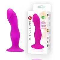 Dildo Analne Realistyczny Korek Przyssawka 16Cm