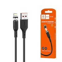 Kabel USB IPHONE DENMEN D18L magnetyczny 2,4a