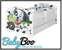 Łóżko dziecięce OSKAR BABY BOO 140x70 szuflada Disney cars, minnie itp