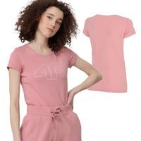 T-shirt damski 4F różowy XXL