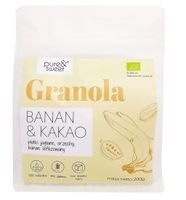 Granola banan&kakao bezglutenowa bio 200 g - pure&sweet