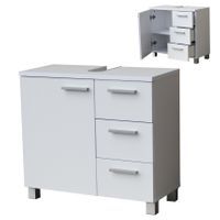 Szafka Łazienkowa Stojąca Pod Umywalkę 65cm P 810 Biała