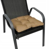 Poduszka jasiek na krzesło ogrodowe 45x45 beż