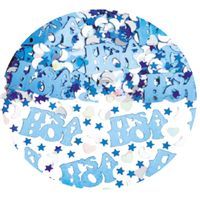 Konfetti "Dekoracja - Shower Baby Boy", mix, Amscan, 14 g