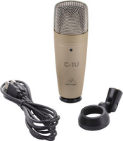 Behringer C-1U USB mikrofon pojemnościowy studyjny