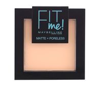 Maybelline Fit Me Matte Poreless Pressed Powder puder matujący do twarzy w kompakcie 104 Soft Ivory 9g