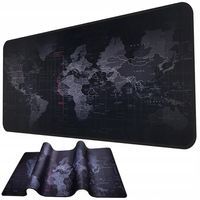 DUŻA PODKŁADKA POD MYSZ GAMINGOWA MAPA 90X40 BIURO 06205