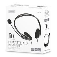 FREESTYLE HEADPHONES WITH MIC AND VOLUME CONTROL 1 X 3.5 MM JACK BLACK [45642]