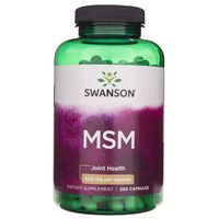 Swanson MSM (siarka organiczna) 500 mg - 250 kapsułek