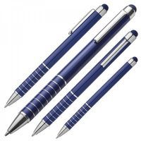 Długopis metalowy touch pen LUEBO Niebieski