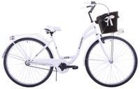 (K25) Rower miejski damski Kozbike 28 biały standard