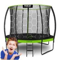 Trampolina ogrodowa profilowana 10ft/312cmz siatką wewnętrzną Neo-Sport