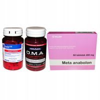 INHAR + Meta Anabolon + OMA masa siła Testosteron mocny zestaw