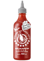 Sos chili Smokey Sriracha, bardzo ostry (chili 61%) 455ml - Flying Goose