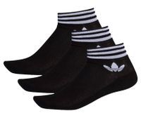 Skarpety ADIDAS Trefoil Ankle Socks 3 pary czarne M