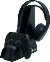 Snakebyte DUAL CHARGE & HEADSET STAND do PS5, czarna