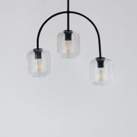 Loftowa lampa sufitowa SHINE 32245 Sigma łukowa nad stół czarna